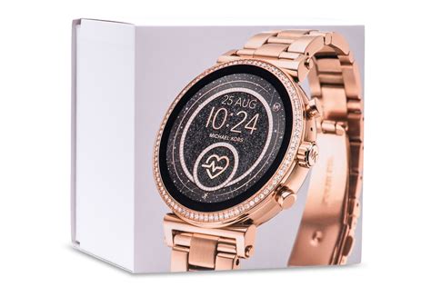 michael kors sofie pavé rose gold tone smartwatch|Michael Kors Access Gen 4 Sofie Smartwatch.